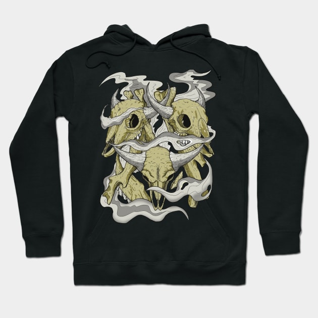 Goat vape Hoodie by crunch.ins